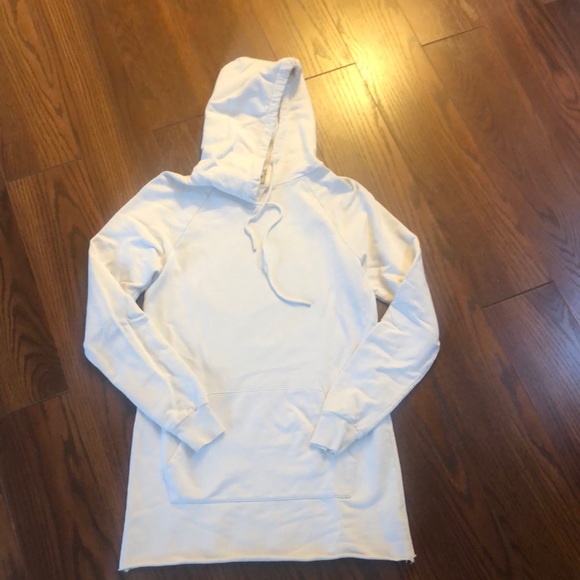 Cotton Citizen Dresses | Cotton Citizen Sweatshirt Dress | Color: Cream/White | Size: Xs | Devin626's Closet